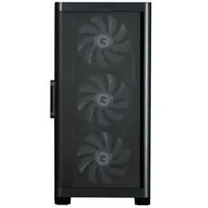 კომპიუტერის ქეისი Zalman PC case M4 without PSU, 2xUSB3.0, 1xUSB2.0, 4x120mm ARGB, VGA 320mm, LCS ready, TG Side Window, mATX, black, 4 image