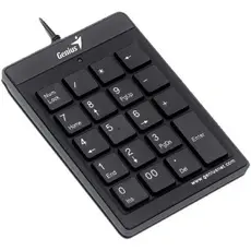 კლავიატურა Genius 110, Wired, USB, NumPad, Black, 3 image