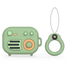 ყურსასმენის ქეისი Silicone Case for AirPods Pro - Green