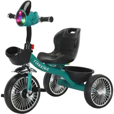 ბავშვთა სამთვალა პედლებიანი ველოსიპედი 602GREEN, 2 image