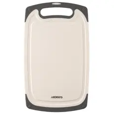 საჭრელი დაფა Ardesto Cutting board Gemini, 33х20х0.85cm, plastic, white, 3 image