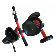 საბავშვო სამთვალა პედლებიანი ველოსიპედი 513RED, 7 image