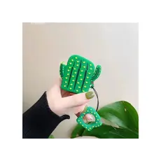 ყურსასმენის ქეისი Silicone Case for AirPods 2nd gen - Cactus, 2 image