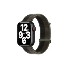 სმარტ საათის სამაჯური TVC KALEBOL Nylon Watch Band for Apple Watch Series 10 Ultra 9 8 7 SE 6 5 4 3 2 1 46mm 49mm 45mm 44mm 42mm Wrist Strap - Storm Black