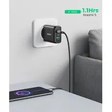 მობილურის დამტენი UGREEN CD161 (10216), 36W, USB, Fast Charger, Black, 4 image