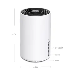 Wi-Fi როუტერი TP-link Deco XE75 (2-pack) AXE5400 Whole Home Mesh Wi-Fi 6E System, 3 image