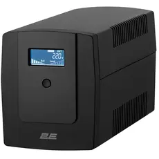 უწყვეტი კვების წყარო 2E DD1500, 1500VA/900W, LCD,USB, 3xSchuko, 4 image