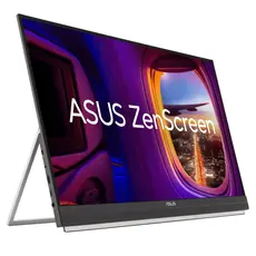 მონიტორი Asus Monitor portable 27" ZenScreen MB27ACF HDMI, USB-C, MM, IPS, 2560x1440, 100Hz, sRGB 99%, AdaptiveSync, Pivot, C-Clamp Arm, 4 image