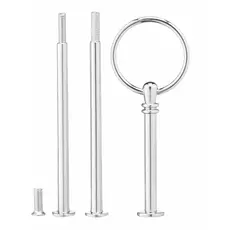 ნამცხვრის დასადები Ardesto Tier cake stand, 32х32сm, porcelain, white, 6 image