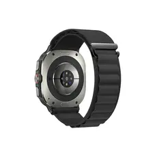 სმარტ საათის სამაჯური TVC Samsung Galaxy Watch Ultra 47mm Nylon Watch Strap G Hook Wristband - Black