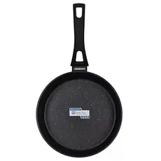 ტაფა Ardesto Deep Fry pan with lid Gemini Livorno, 24cm, aluminium, black, 4 image