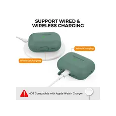 ყურსასმენის ქეისი Protective Cover For AirPods Pro 2 - Green, 4 image