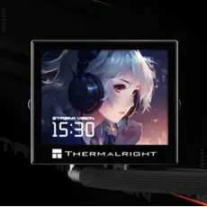 ქულერი THERMALRIGHT Stream Vision 360 BLACK CPU Universal Cooler, 4 image