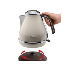 ელექტრო ჩაიდანი DeLonghi Icona Vintage KBOV2001.BG Beige, 3 image