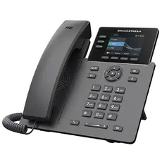 IP ტელეფონი Grandstream GRP2611G, Professional P Phone, 3 SIP accounts, 3 lines, 2x GbE PoE, 320x240 (2.8") color LCD, 12 virtual BLF keys, 5V/0.6A PSU, 6 image