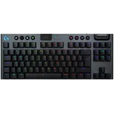კლავიატურა LOGITECH G915 X LIGHTSPEED TKL Wireless Gaming Keyboard - BLACK - US INT'L - 2.4GHZ/BT - N/A - EMEA28i-935 - TACTILE