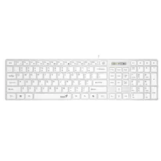 კლავიტურა Genius,Keyboard  SlimStar 126  USB White