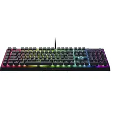 კლავიატურა Razer Keyboard mechanical BlackWidow V4 X 110key, Green Switch, USB-A, EN/RU, RGB, black, 3 image