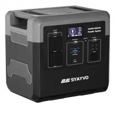 კვების წყარო 2E Power Station Syayvo 2400W/2560Wh, WiFi/BT, Parallel System, Fast Charging