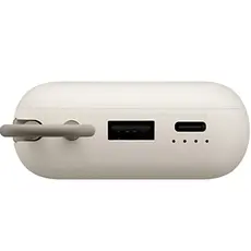 პორტატული დამტენი Xiaomi Power Bank 10000mAh (Integrated Cable) Tan GL (BHR9072GL), 4 image