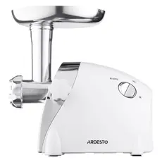 ხორცსაკეპი მანქანა Ardesto Meat grinder, 2000W, prod.-1.9kg/min, 3 cutting plates+for sausag.plates, 3 vegetable slicer, plastik, silver, 5 image