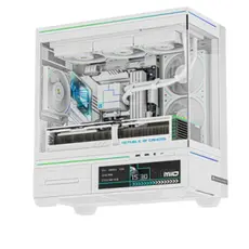 ქეისი THERMALRIGHT TL-M10 Vision With Screen No Fan White