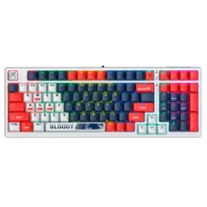 კლავიატურა A4tech Bloody S98 RGB Mechanical Gaming Keyboard Red Switch US Layout Sports Navy, 2 image