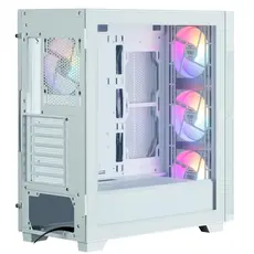 კომპიუტერის ქეისი Zalman PC case  S5 Neo without PSU, 1xUSB3.1, 1xUSB2.0, 4x120mm FRGB, VGA 390mm, LCS ready, TG Side Panel, ATX, white, 4 image