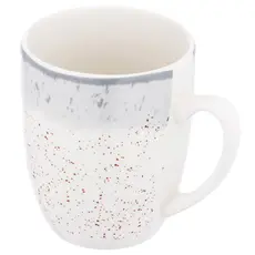 ჭიქა Ardesto Mug Siena, 360ml, porcelain, white-gray, 4 image