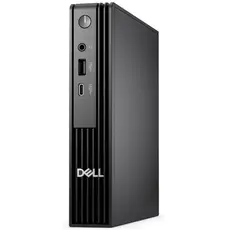 პერსონალური კომპიუტერი Dell Pro Micro QCM1250/Intel Core i3 14100T/ 1 x 8GB, DDR5 4800 MT/s/512 SSD/Integrated/Wi-Fi 6E BT/Kb + mouse/65W AC/Ubuntu/3Yrw