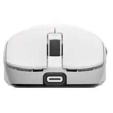 მაუსი Royal Kludge RK M3, Wireless, 2.4GHz, Bluetooth, USB, Gaming Mouse, White, 3 image