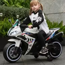 ბავშვის ელექტრო მოტოციკლი 889-WITE