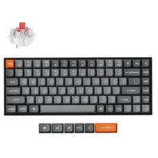 კლავიატურა Keychron K2 Max 84 keys, K Red, WL/BT/USB-A, RGB, black, 3 image