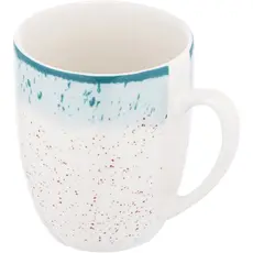 ჭიქა Ardesto Mug Siena, 360ml, porcelain, white-blue, 3 image