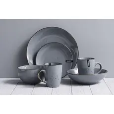 თეფში Ardesto Dinner plate Bagheria Grey, 26cm, ceramics, gray, 3 image