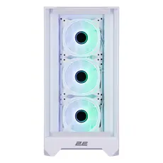 ქეისი 2E 2E-G2302W Dominator Pro, Computer Case, MidT, ATX, Mini-ITX, Micro-ATX, 2xUSB3.0, USBType-C, White, 3 image