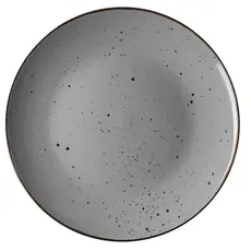 თეფში Ardesto Dinner plate Bagheria Grey, 26cm, ceramics, gray
