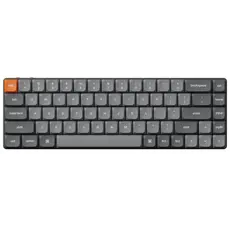 კლავიატურა Keychron K7 Max 84 keys, Gateron Red, WL/BT/USB-A, RGB, black, 2 image