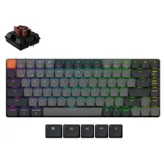 კლავიატურა Keychron K3 V3 84 keys, K Brown, BT/USB-A, RGB, black, 3 image