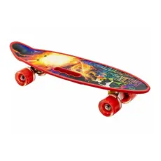 სკეიტბორდი M350YST-FIRE მანათობელი ბორბლები და სახელურით