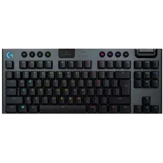 კლავიატურა LOGITECH G915 X LIGHTSPEED TKL Wireless Gaming Keyboard - BLACK - US INT'L - 2.4GHZ/BT - N/A - EMEA28i-935 - CLICKY, 4 image