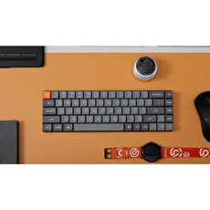 კლავიატურა Keychron K7 Max 84 keys, Gateron Red, WL/BT/USB-A, RGB, black, 4 image