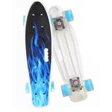სკეიტბორდი M350YST-ALI მანათობელი ბორბლები და სახელურით, 2 image
