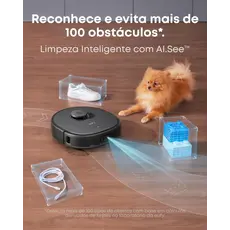 მტვერსასრუტი Eufy X10 Pro Omni B2B - Europe (excluded UK plug) Black Iteration 1, 6 image