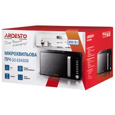 მიკროტაღური ღუმელი Ardesto GO-E845GB microwave oven with mirrored doors, electronic control and display, 5 image