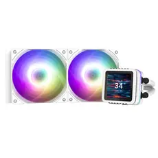 ქულერი Zalman LCS Alpha 2DS A36 ARGB, LGA1851, 1700, 1200, 115x, AM5, AM4, TDP 350W, white, 2 image