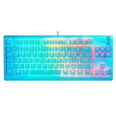 კლავიატურა SteelSeries Keyboard membrane Apex 3 TKL, 84key, USB-A, EN, RGB, aqua