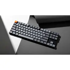 კლავიატურა Mechanical keyboard Keychron K1 Max 84 keys, Gateron Brown, WL/BT/USB-A, RGB, black, 4 image