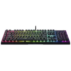 Razer Keyboard mechanical BlackWidow V4 X, 110key, Yellow Switch, USB-A, EN, RGB, black, 3 image