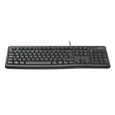 კლავიატურა LOGITECH K120 Corded Keyboard - BLACK - USB - RUS, 3 image